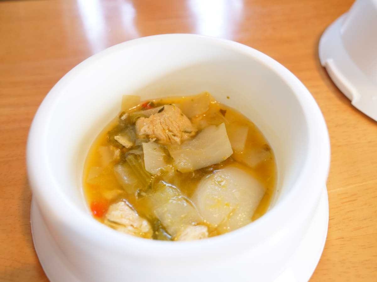 和山海料理宇賀神　セットのスープ