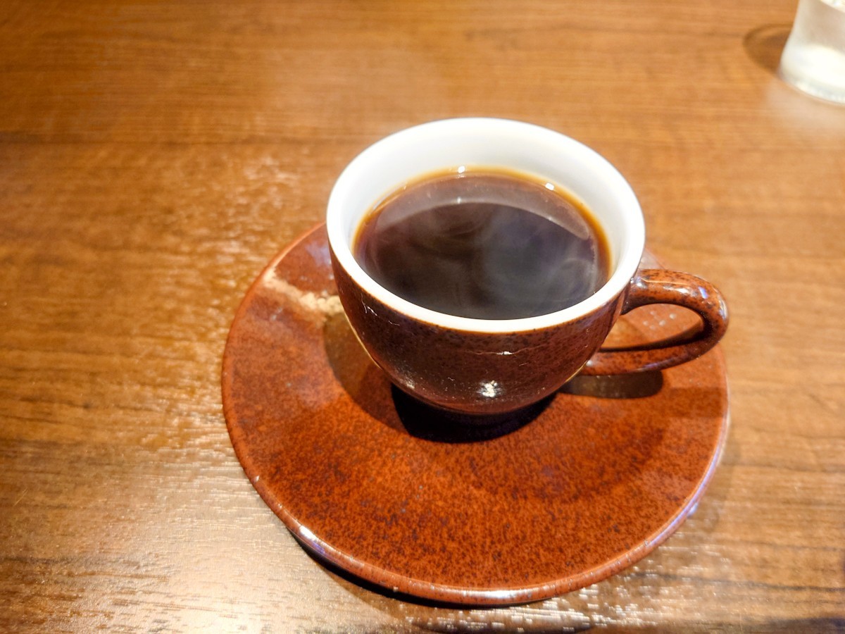 odawara cafe & salon Mikanka　セットのコーヒー