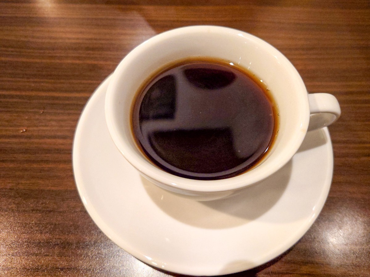 カフェ・エナック　食後のコーヒー