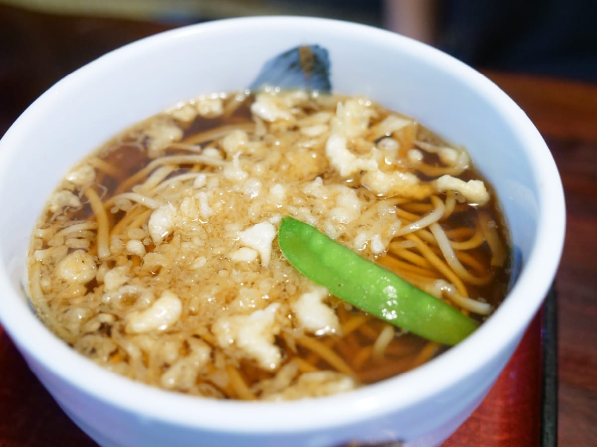 （有）藤斗屋大むら　セットの温蕎麦