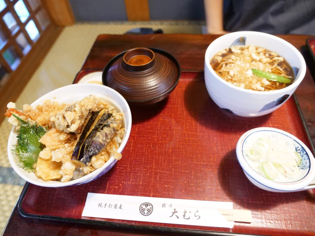 （有）藤斗屋大むら　天丼セット