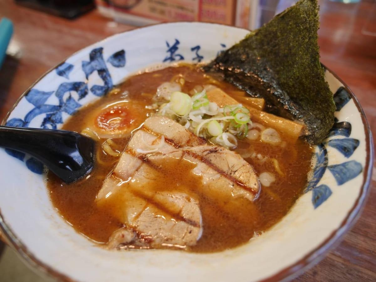 弟子屈ラーメン 弟子屈総本店 魚介しぼり醤油ラーメン