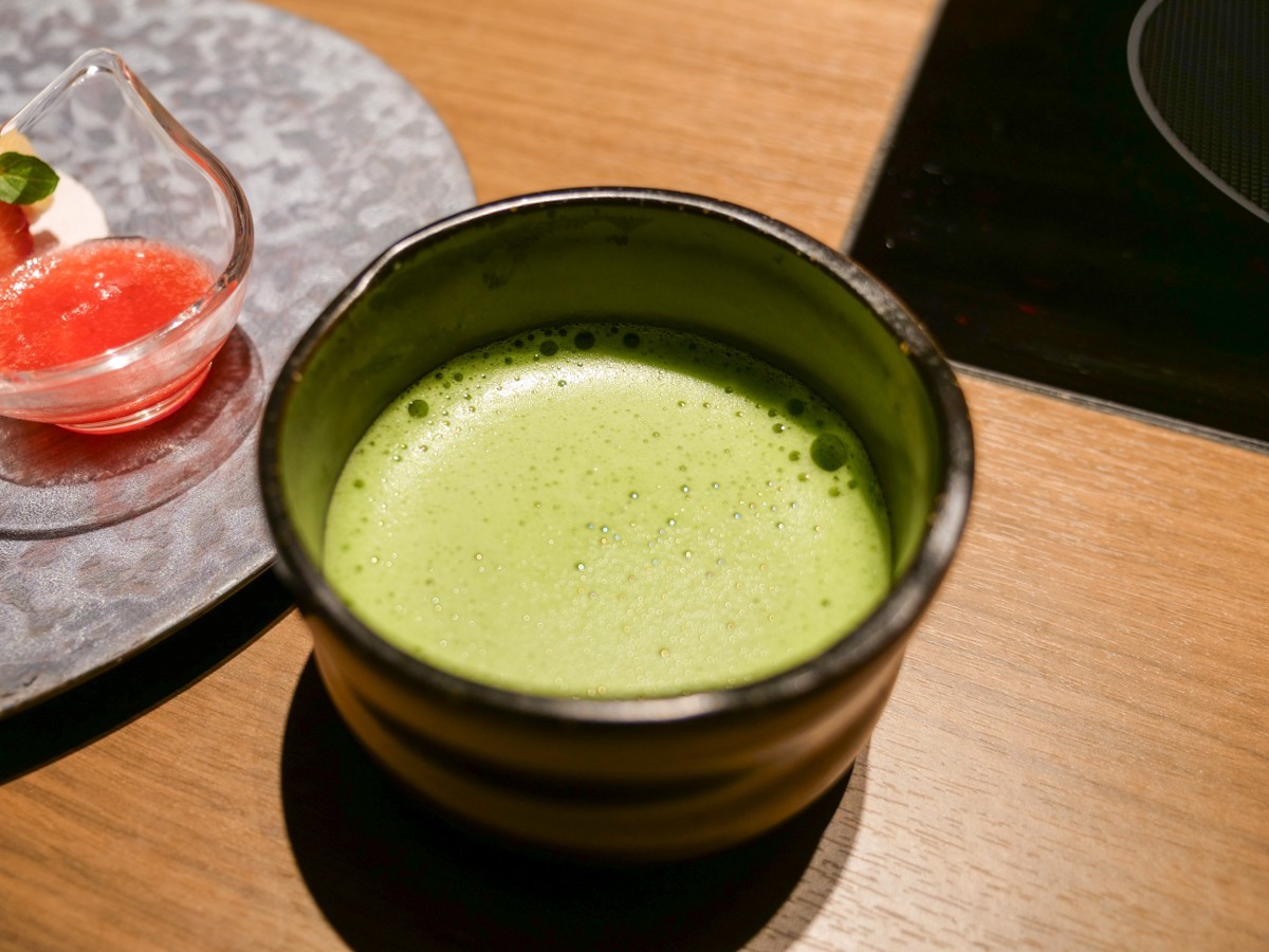 鉄板・しゃぶしゃぶ樹木〜juju〜　抹茶