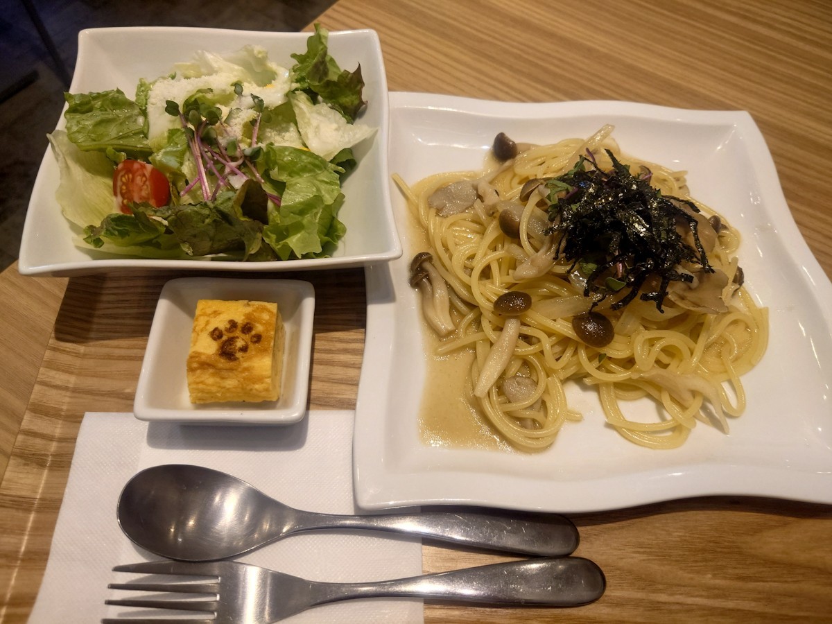 ドッグカフェ・プティシアン　こだわりのパスタセット