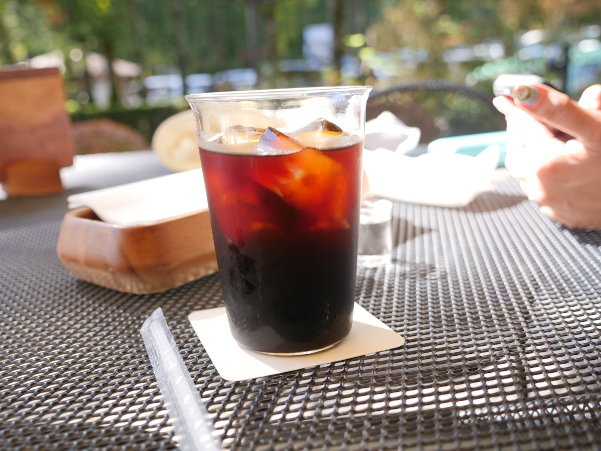 カフェレストラン ふじもと　アイスコーヒー
