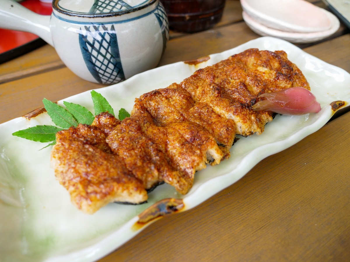 自然薯 茶茶 じねんのむら 飛騨高山店　長焼きとろろ