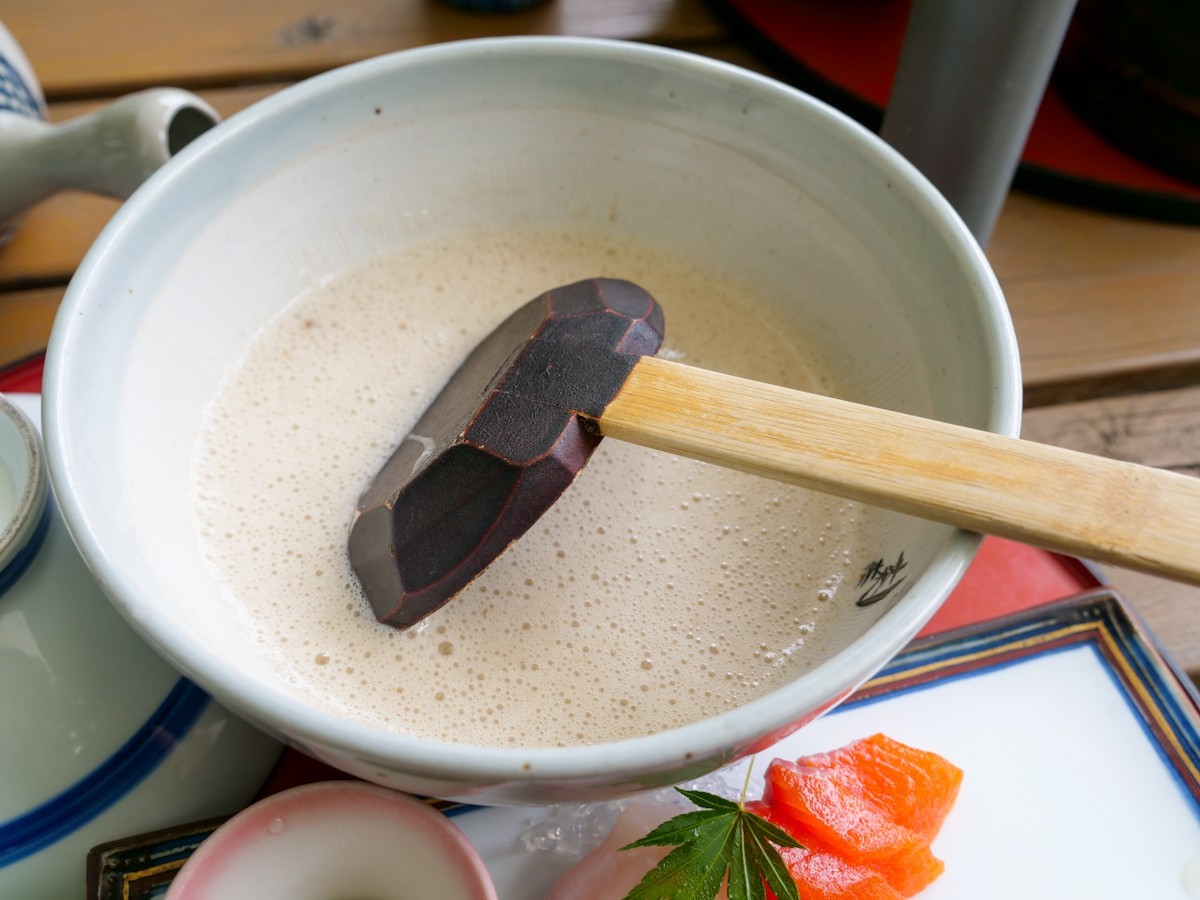 自然薯 茶茶 じねんのむら 飛騨高山店　とろろ御前のとろろ