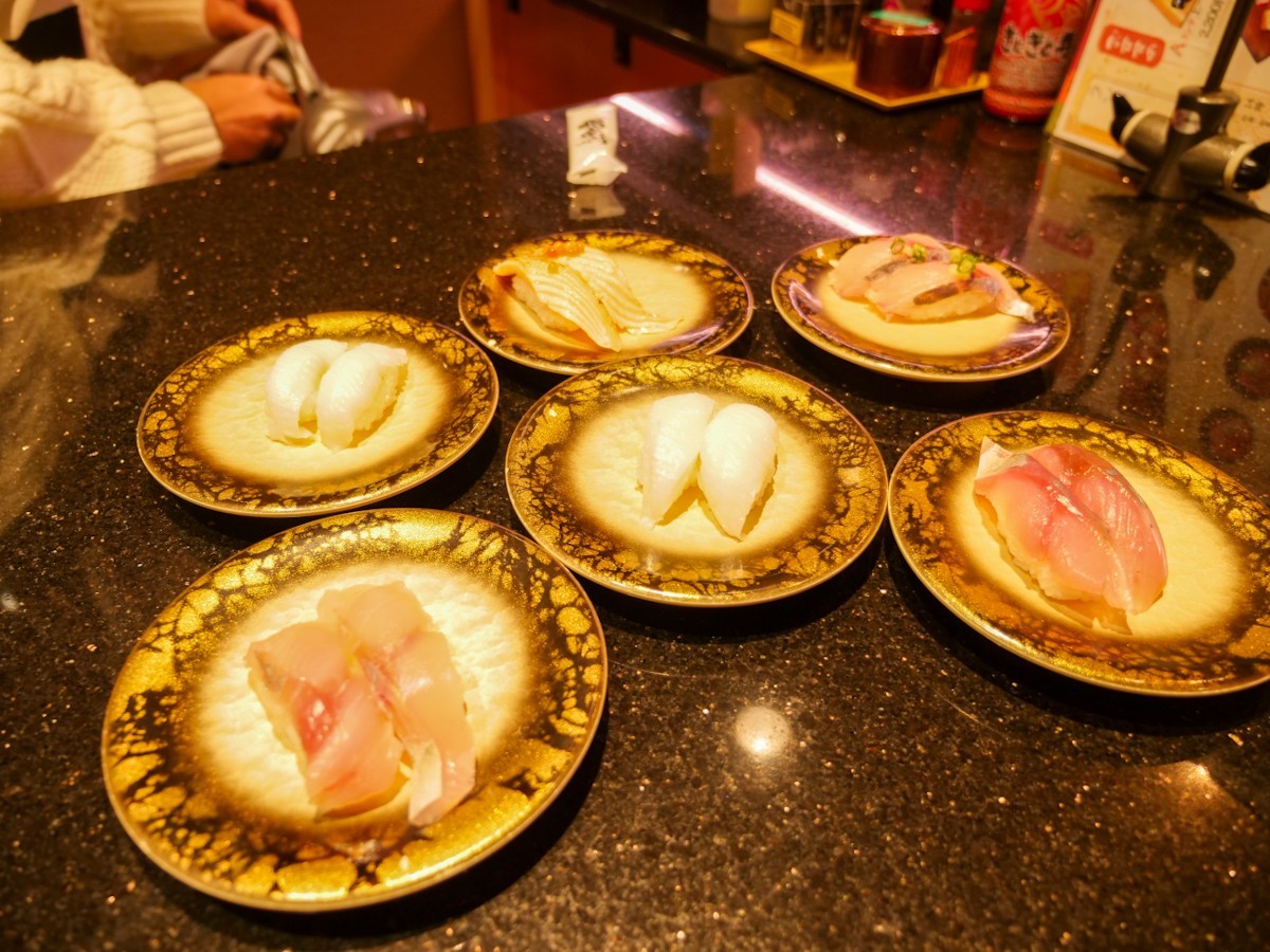 氷見 きときと寿し 黒部店 注文したお寿司