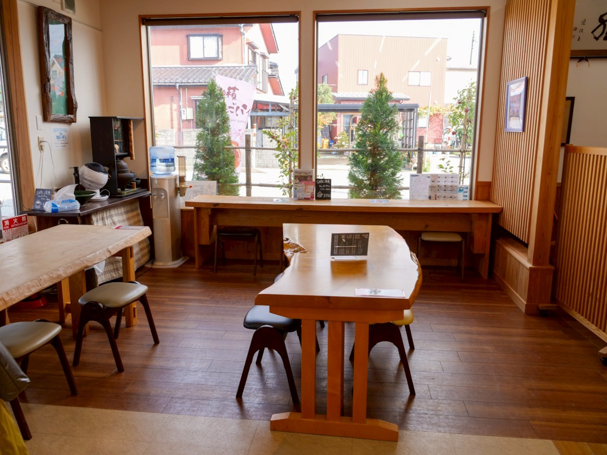 昌栄堂 一笑庵 イートインスペース