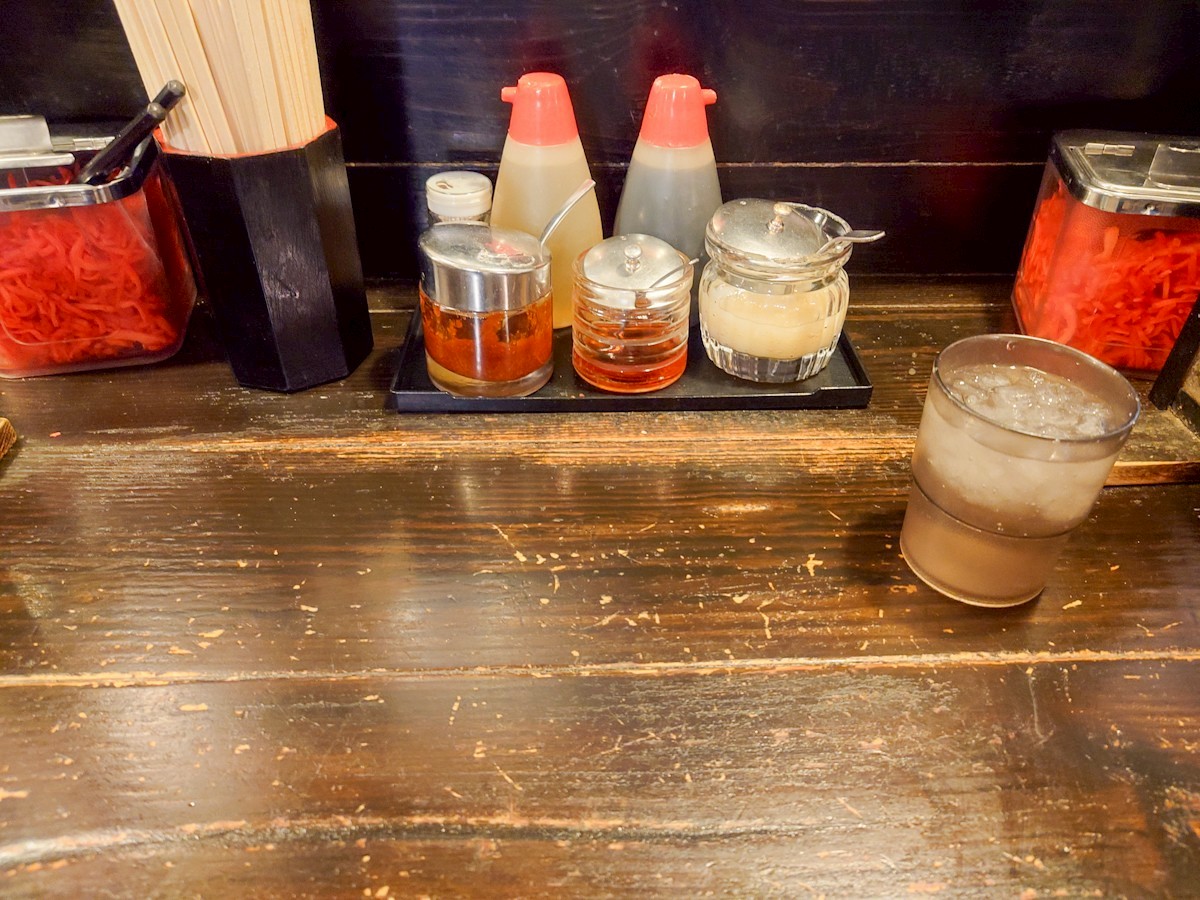 村田屋 カウンター席