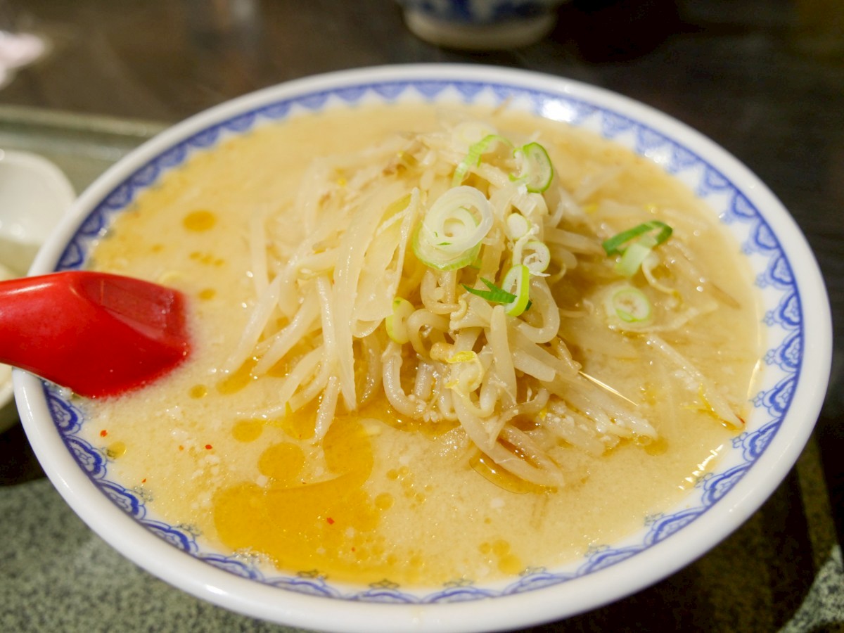 食堂ニューミサ みそらーめんのアップ画像