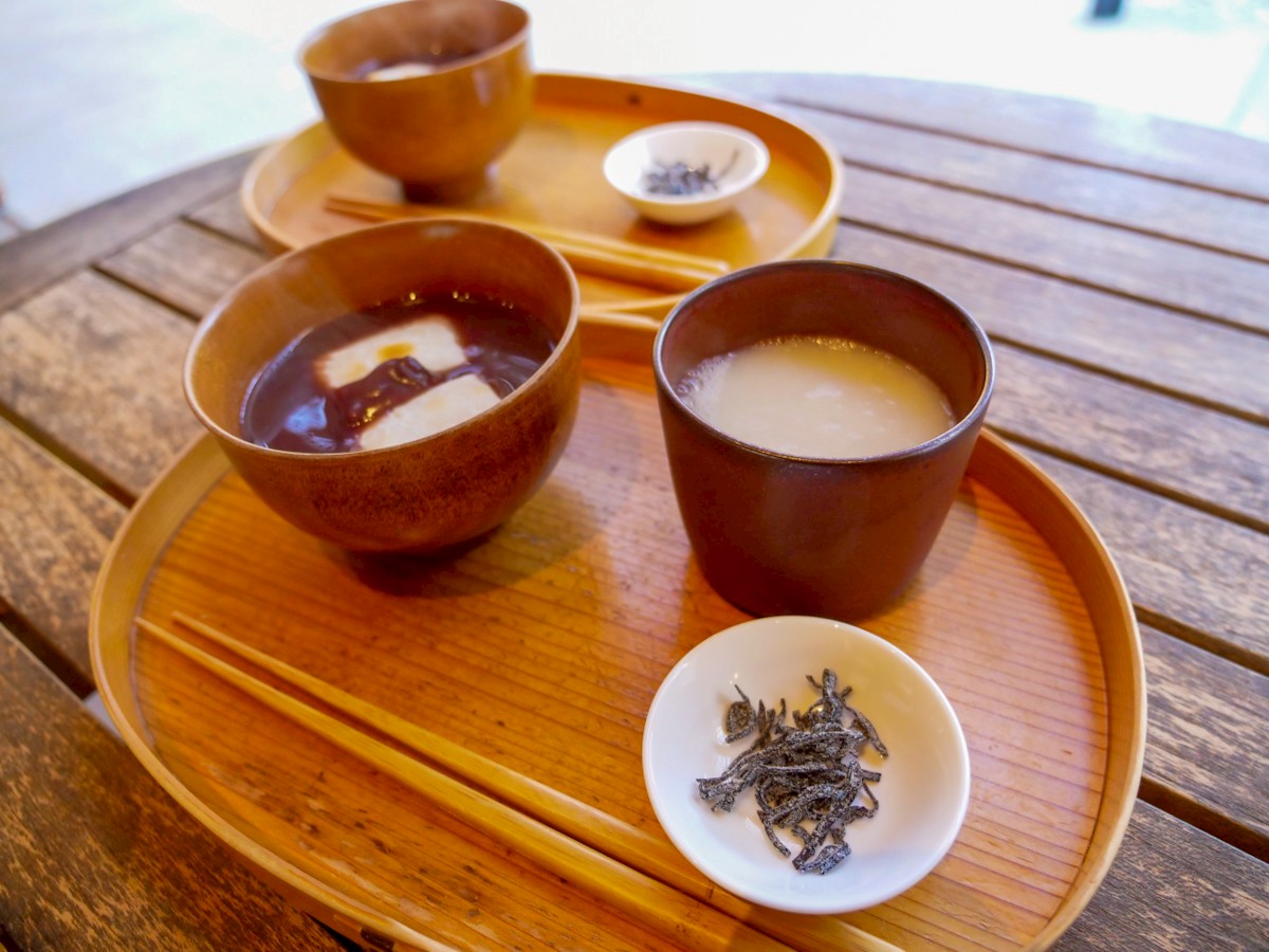 とらや工房 お汁粉と甘酒