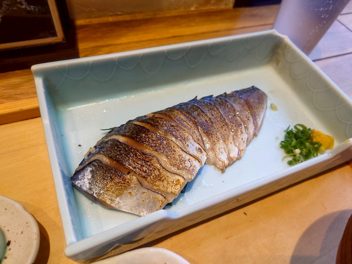 いまがわ食堂 町田店 大トロ炙りさば