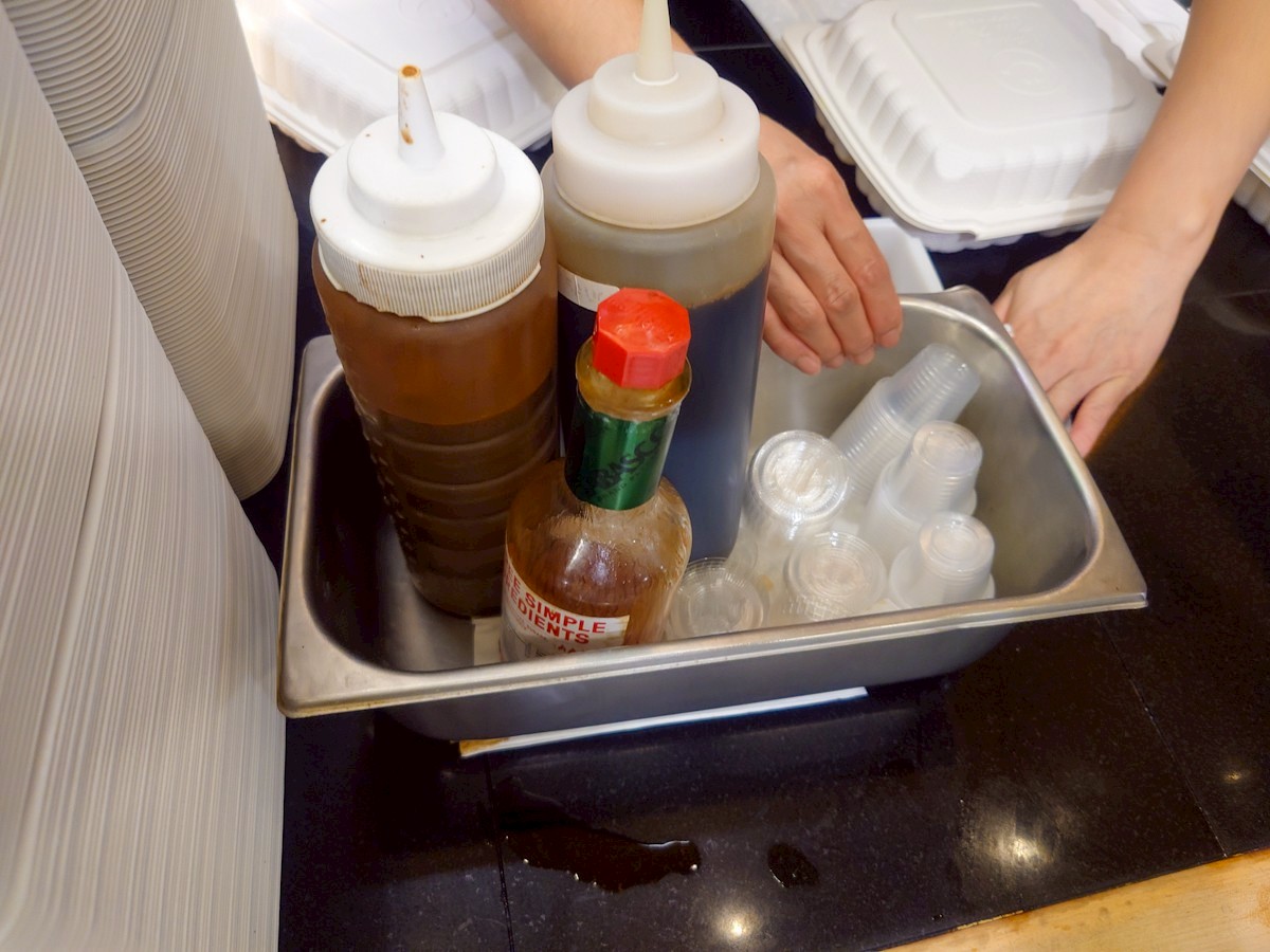 ステーキ&フィッシュ・カンパニー　ツケアワセのソース