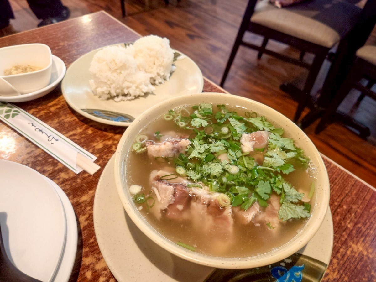 朝日グリル　オックステールスープ