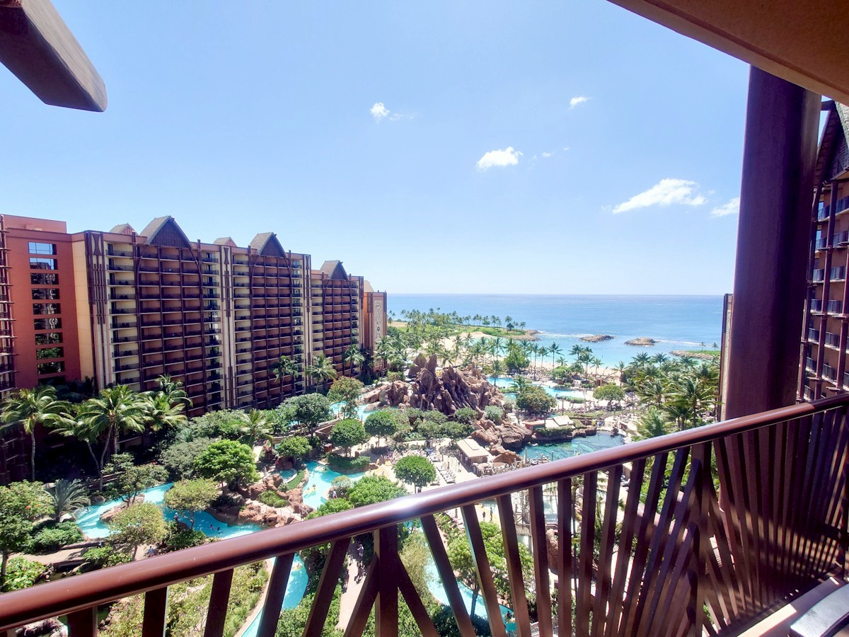 マカヒキ・アウラニ 宿泊したホテルの部屋からの眺め