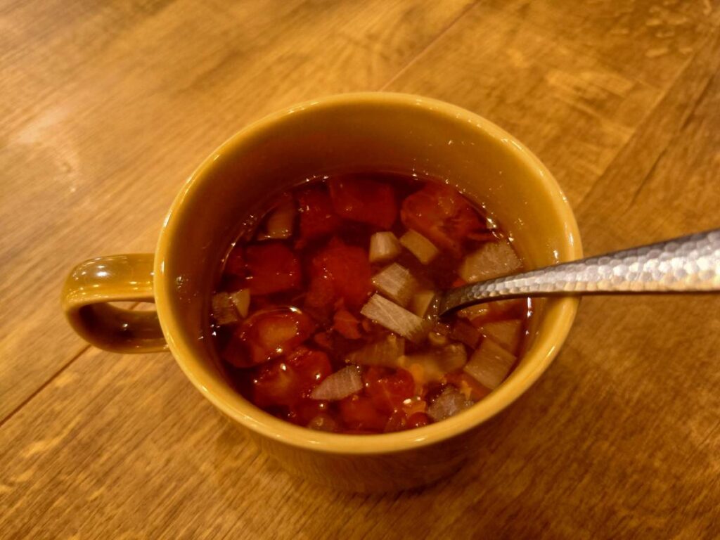 PISOLAのトマトコンソメスープ