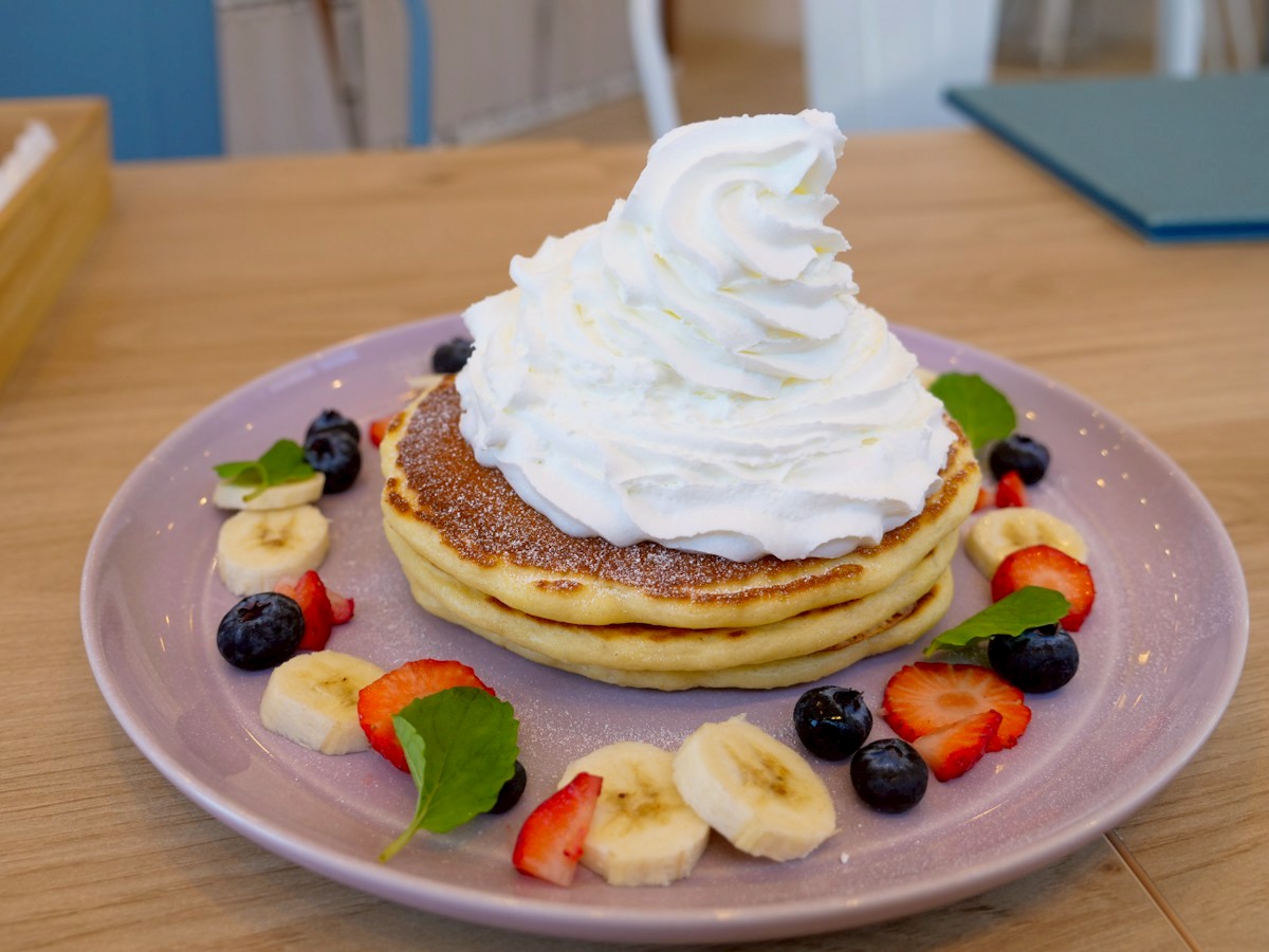 ワイキキコーヒー フルーツホイップパンケーキ