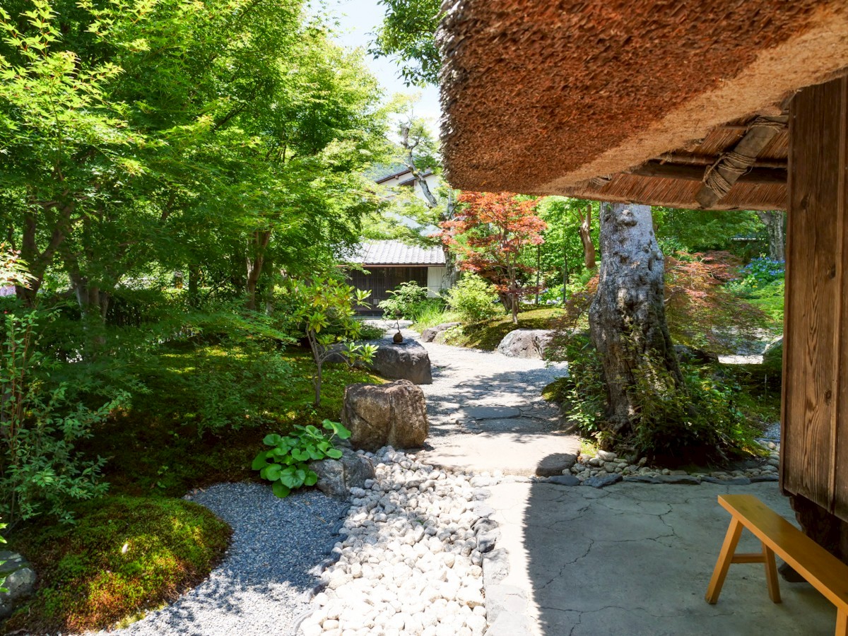 パンとエスプレッソと嵐山庭園 庭園の様子