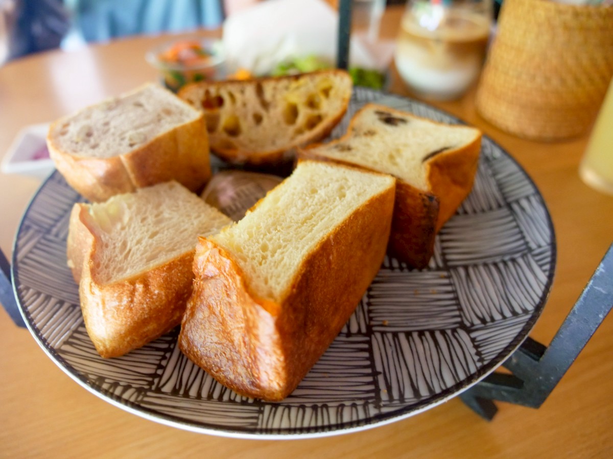 パンとエスプレッソと嵐山庭園 ブランティーセットの下段
