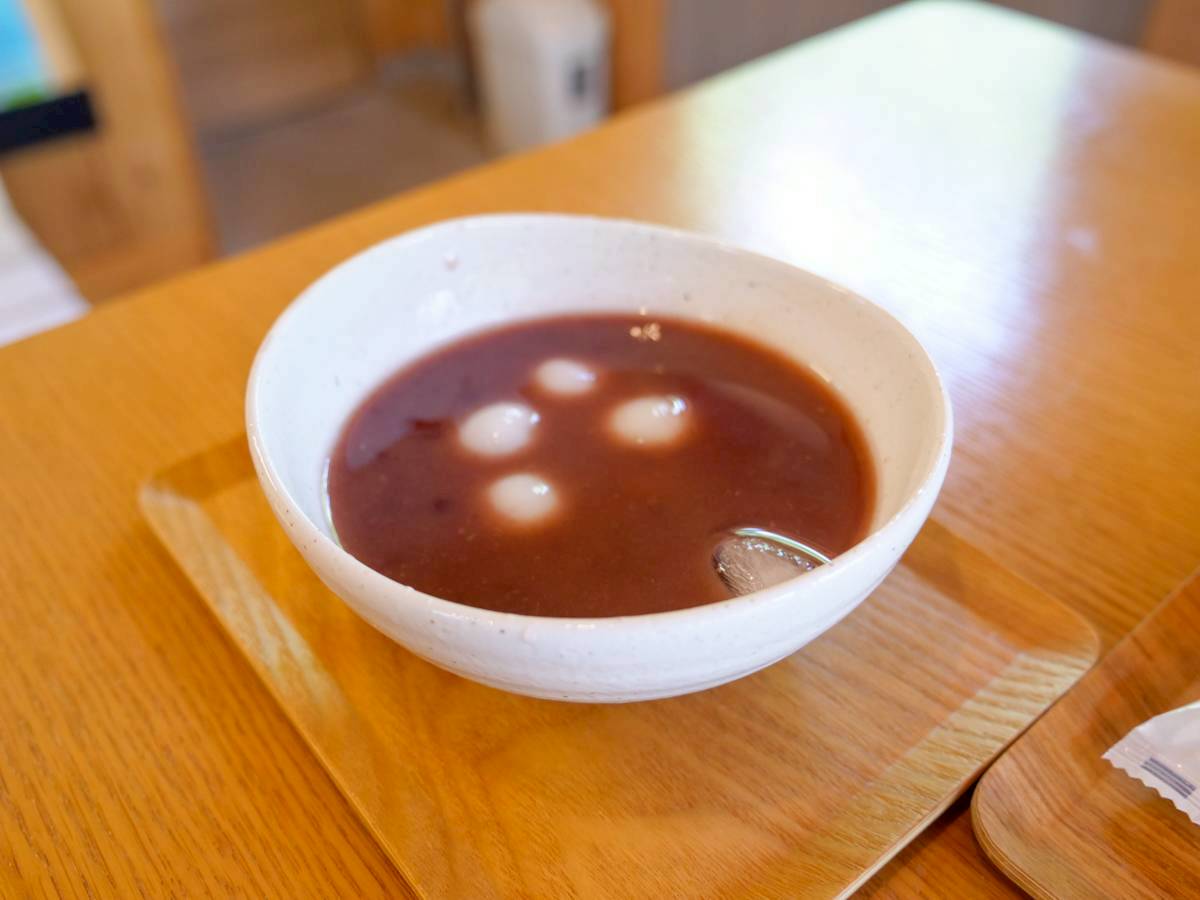 NIWA＋ カフェ＆ドッグラン 冷やし白玉ぜんざい