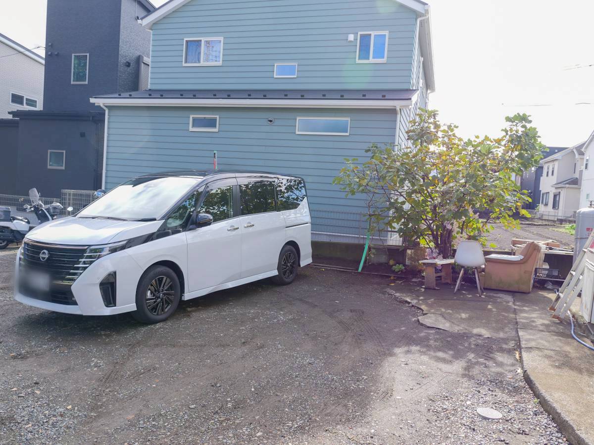 麺屋 ゆきひら 駐車場の様子