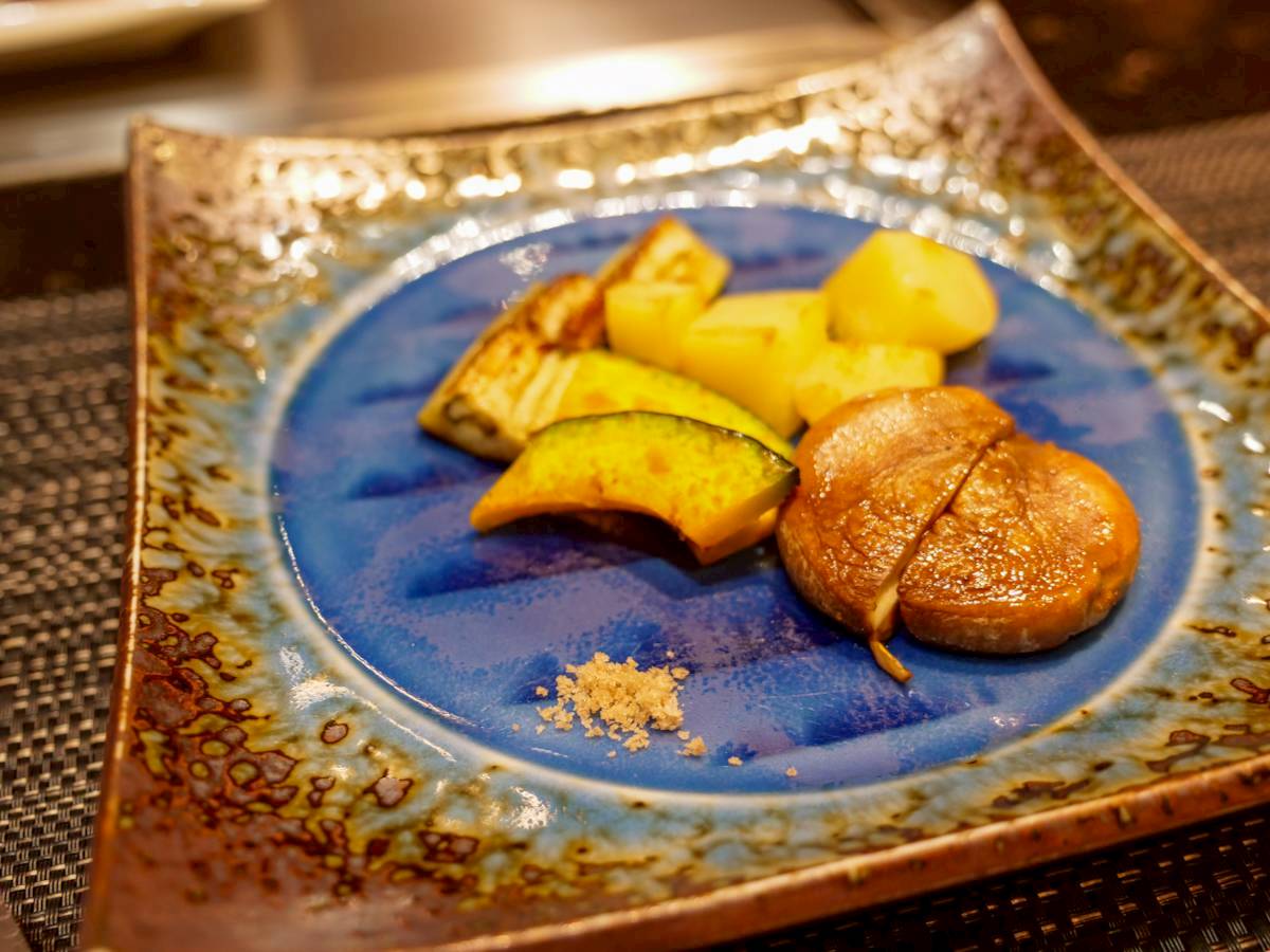 鉄板焼 やまなみ コース楓の焼野菜
